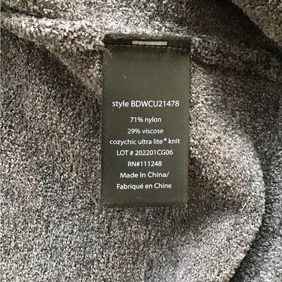 BAREFOOT DREAMS CozyChic Ultra Lite Tie Cardigan | Size M 🆕 - Picture 6 of 6